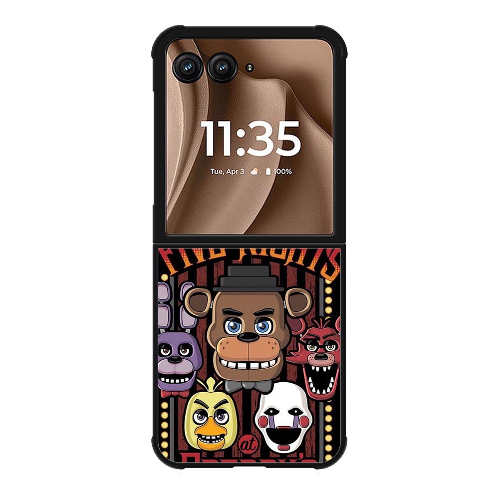 Five Nights At Freddys Characters 1s Motorola Moto RAZR Plus 2025 Case