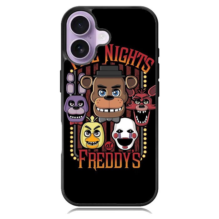 Five Nights At Freddys Characters iPhone 16 Plus Case DC0639