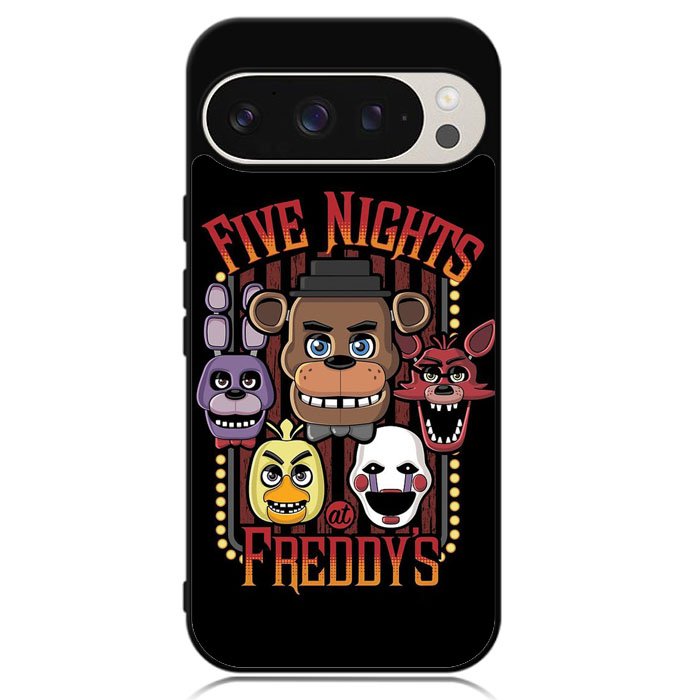 Five Nights At Freddys Characters Google Pixel 9 | Google Pixel 9 Pro Case DC0639
