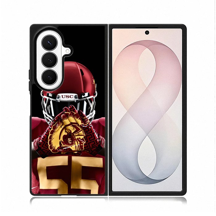 Usc Trojans Samsung Galaxy Z Fold 8 Ultra Case DC1936