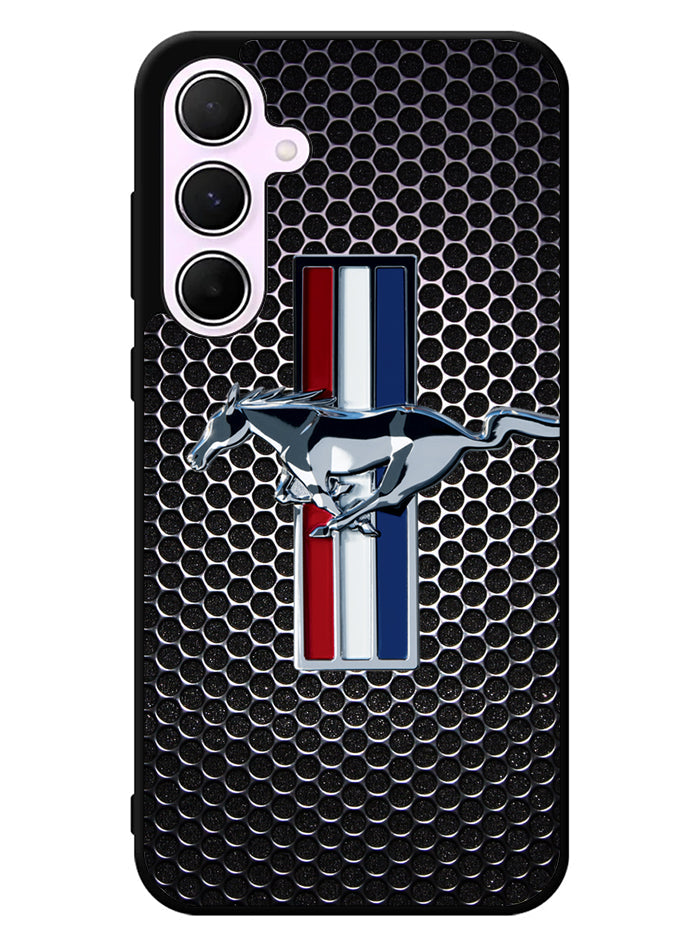 Ford Mustang Carbon Fiber Samsung Galaxy A55 5G Case