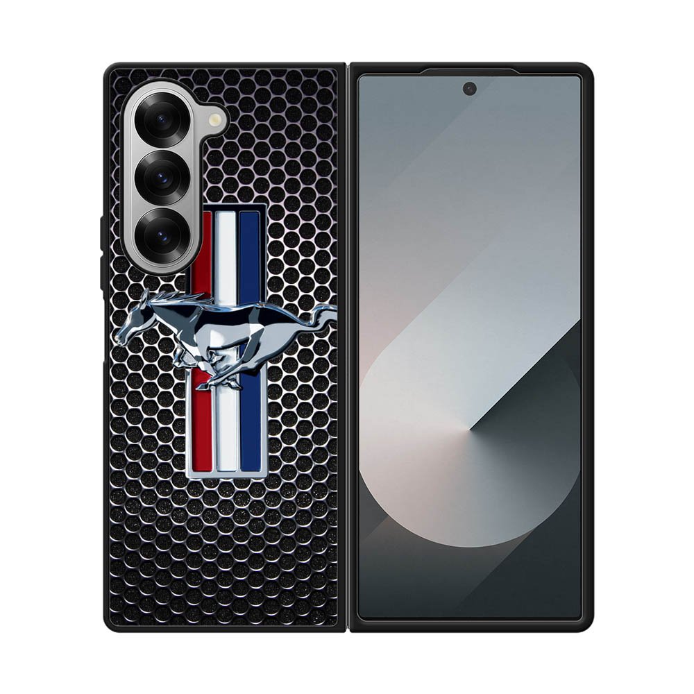 Ford Mustang Carbon Fiber Samsung Galaxy Z Fold 7 5G Case
