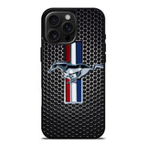 Ford Mustang Carbon Fiber iPhone 16 Pro Max Case DC0657