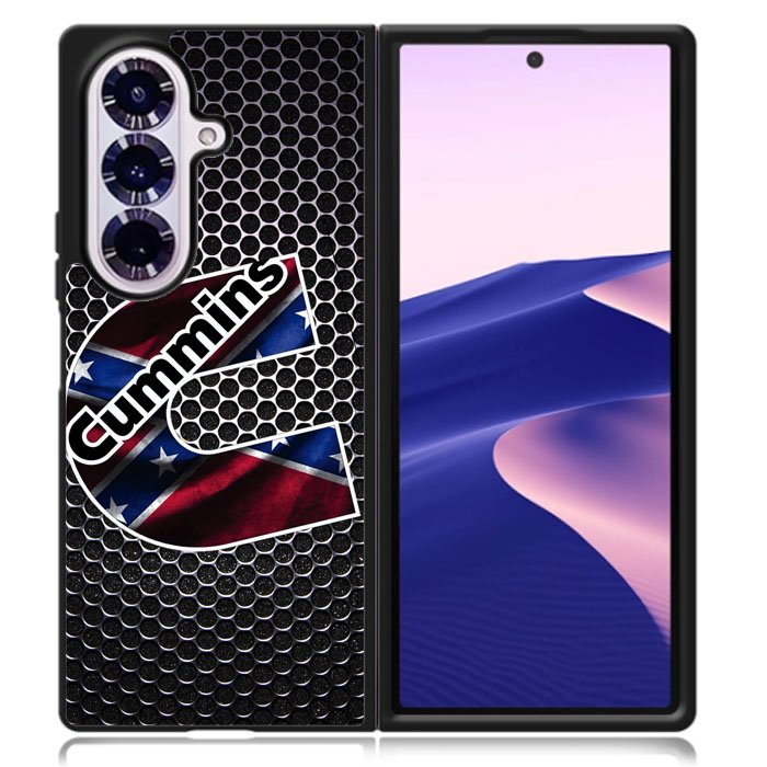 Cummins Diesel Logo Case Samsung Galaxy Z Fold 7 Case DC0405