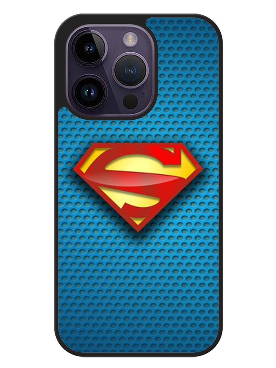 Superman Blue Carbon Logo iPhone 14 Pro Max Case BLN0649