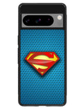 Superman Blue Carbon Logo Google Pixel 8 Pro Case