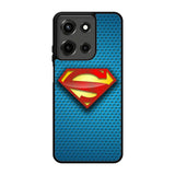 Superman Blue Carbon Logo Motorola Moto G 5G 2025 Case DC1960