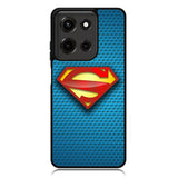 Superman Blue Carbon Logo Motorola Moto G Power 5G 2025 DC1798