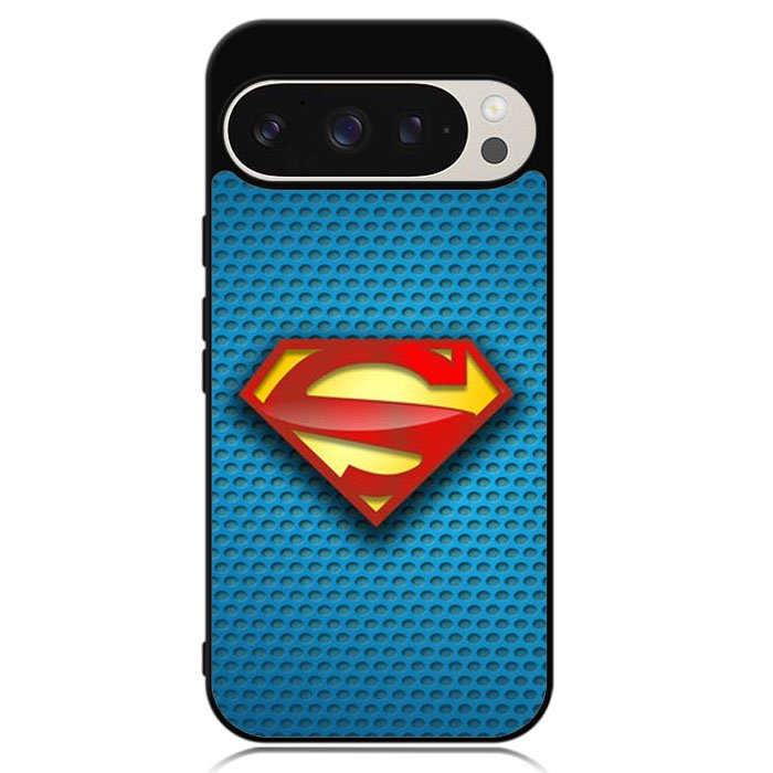 Superman Blue Carbon Logo Google Pixel 9 | Google Pixel 9 Pro Case DC1798