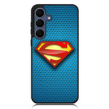 Superman Blue Carbon Logo Samsung Galaxy S23 Plus , Samsung Galaxy S23+ Case DC1798