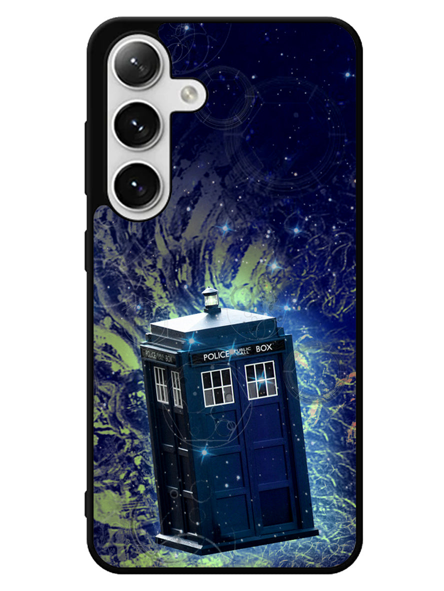 Doctor Who Tardis Police Box Samsung Galaxy S25 5G Case