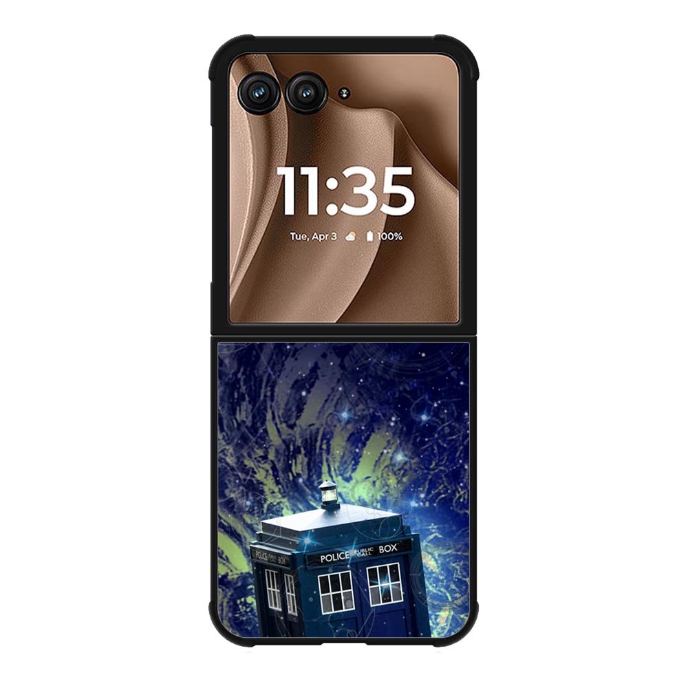Doctor Who Tardis Police Box Motorola Moto RAZR Plus 2025 Case
