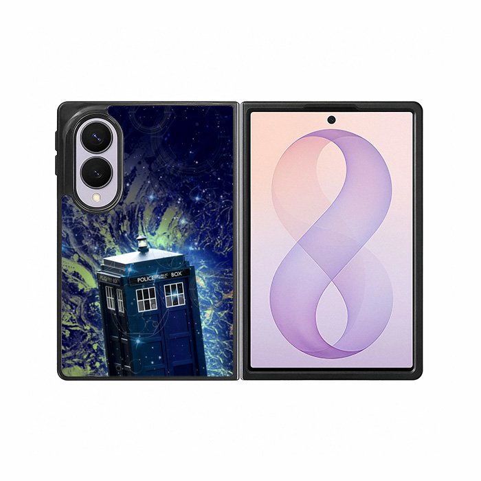 Doctor Who Tardis Police Box Samsung Galaxy Z Fold 8 Case DC0534