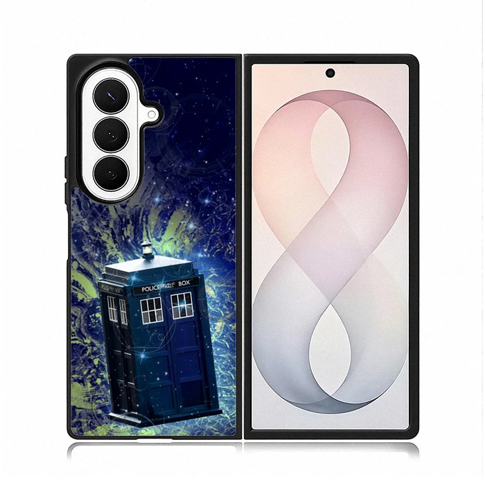 Doctor Who Tardis Police Box Samsung Galaxy Z Fold 8 Ultra Case DC0534