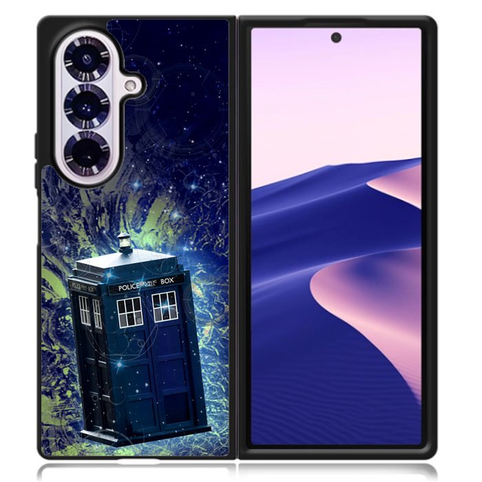 Doctor Who Tardis Police Box Samsung Galaxy Z Fold 7 Case DC0534