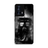 Doctor Who Tardis Police Box Black White Motorola Moto G Power 5G 2024 Case DC6741