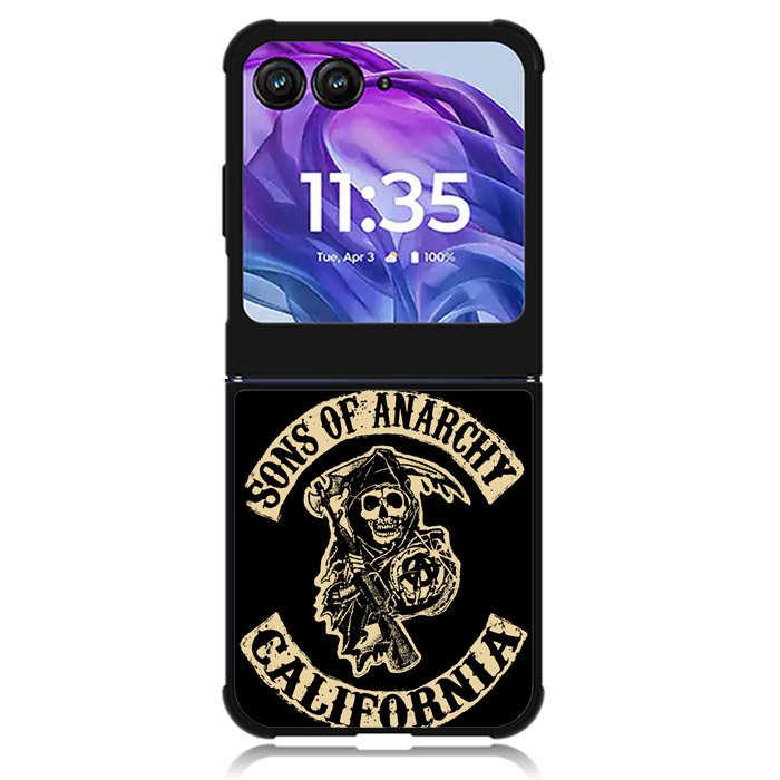 Sons Of Anarchy California Motorola Moto Razr Plus 2024 , Moto Razr+ 2024 Case