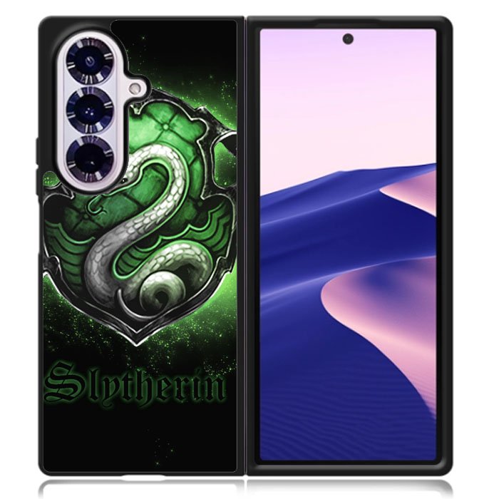 Slytherin Logo Samsung Galaxy Z Fold 7 Case DC1688