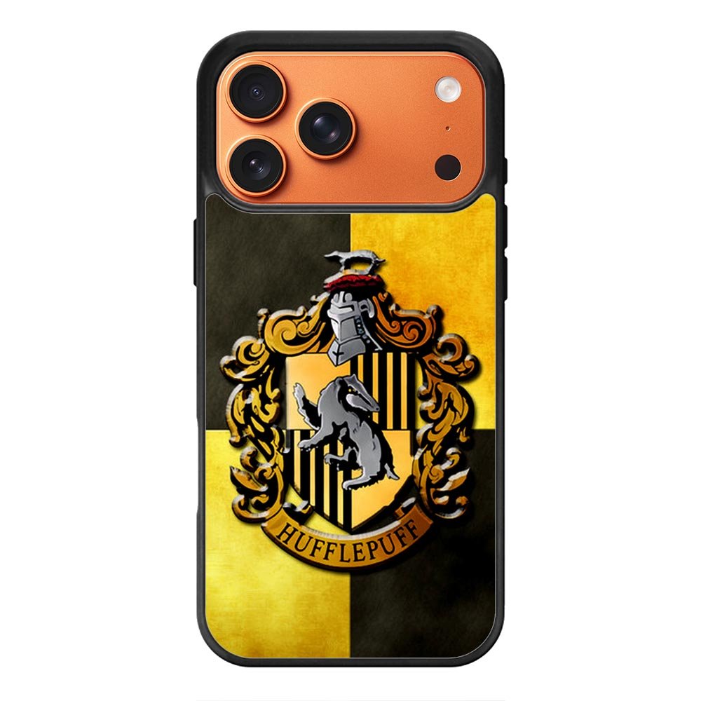 harry potter logo hufflepuff iPhone 18 Pro Case