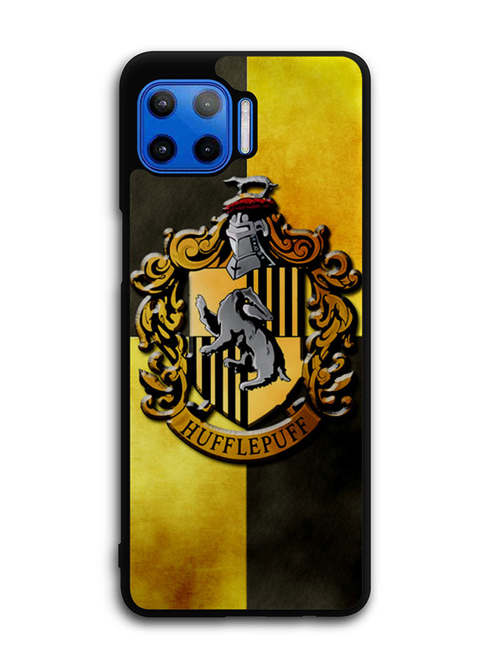 harry potter logo hufflepuff Motorola Moto One 5G Case , Moto One 5G UW Case , Moto G 5G Plus Case