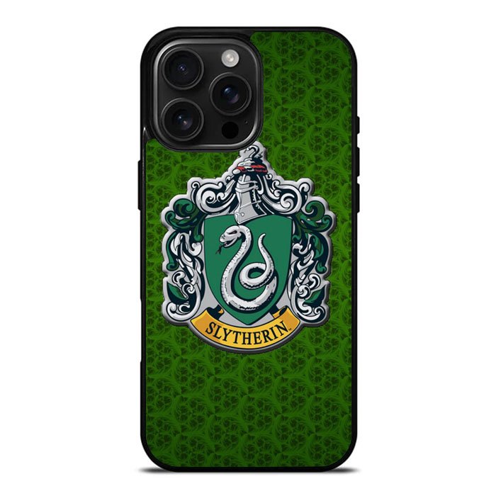 Harry Potter Logo Slytherin iPhone 16 Pro Case DC0814