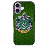 Harry Potter Logo Slytherin iPhone 16 Case DC0814