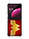 wonder woman Logo Motorola Moto Razr Plus 2023 , Moto Razr+ 2023 Case