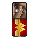 wonder woman Logo Motorola Moto RAZR Plus 2025 Case