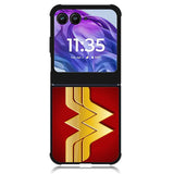 wonder woman Logo Motorola Moto Razr Plus 2024 , Moto Razr+ 2024 Case