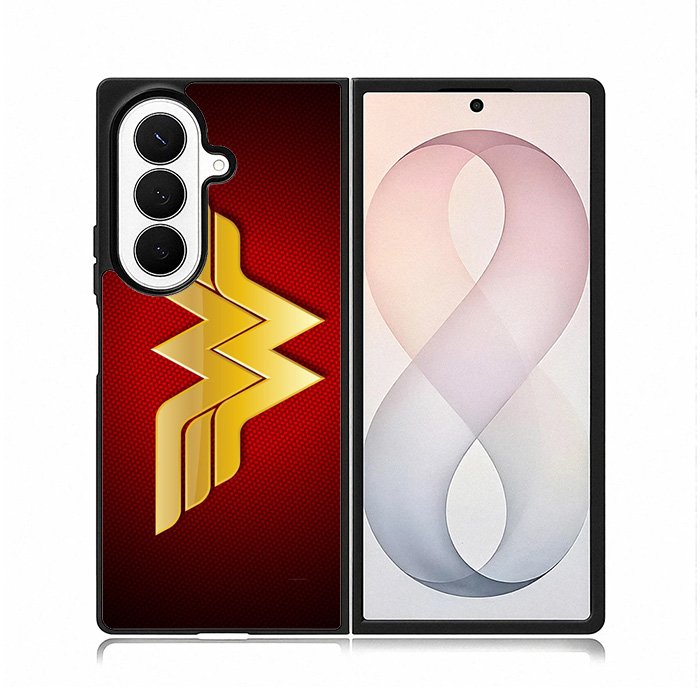 wonder woman Logo Samsung Galaxy Z Fold 8 Ultra Case