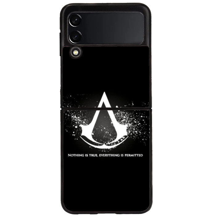 Assassins Creed Symbol Glow Samsung Galaxy Z Flip 4 5G 2022 Case