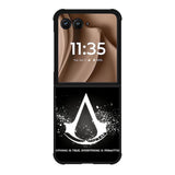 Assassins Creed Symbol Glow Motorola Moto RAZR Plus 2025 Case