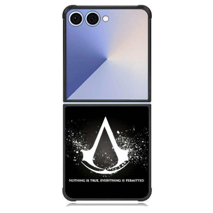 Assassins Creed Symbol Glow Samsung Galaxy Z Flip 7 Case DC0097