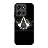 Assassins Creed Symbol Glow Motorola Moto G 5G 2025 Case DC5659