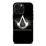 Assassins Creed Symbol Glow iPhone 16 Pro Case DC0097