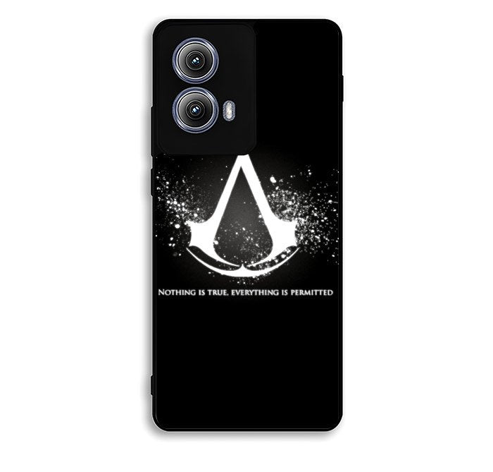 Assassins Creed Symbol Glow Motorola Moto Edge 2024 Case DC5659