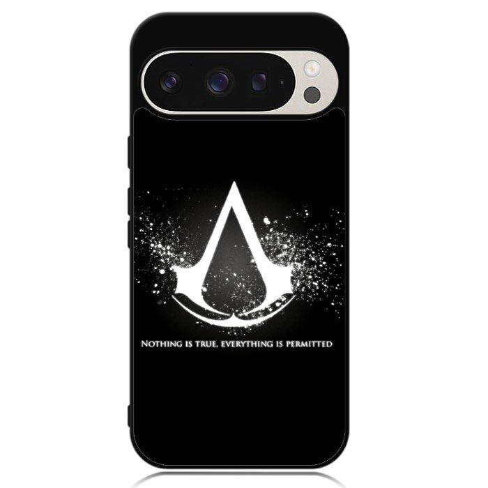 Assassins Creed Symbol Glow Google Pixel 9 | Google Pixel 9 Pro Case DC0097