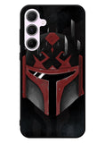 Star Wars Mandalorian face Samsung Galaxy A55 5G Case