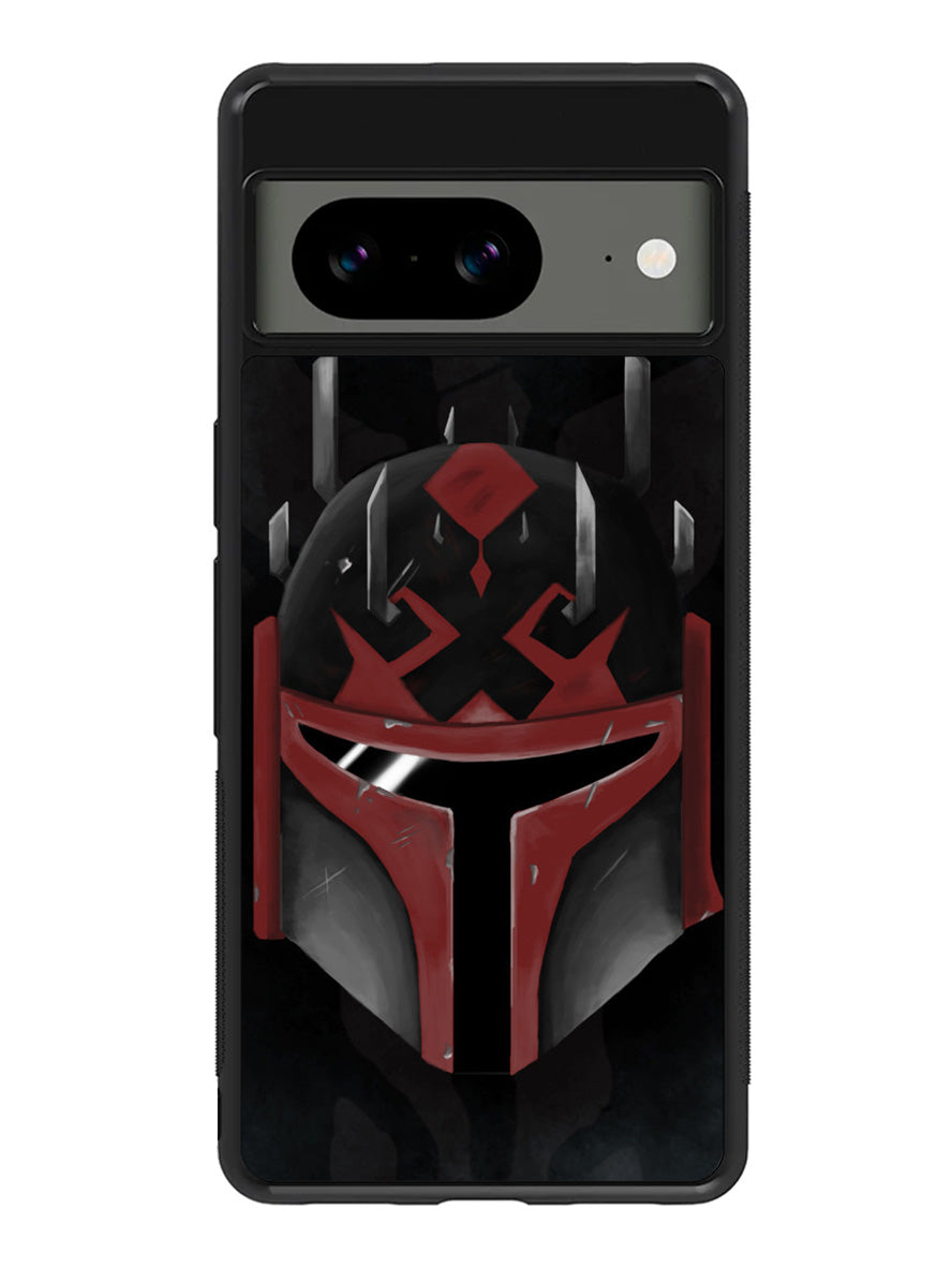 Star Wars Mandalorian face Google Pixel 8 Case