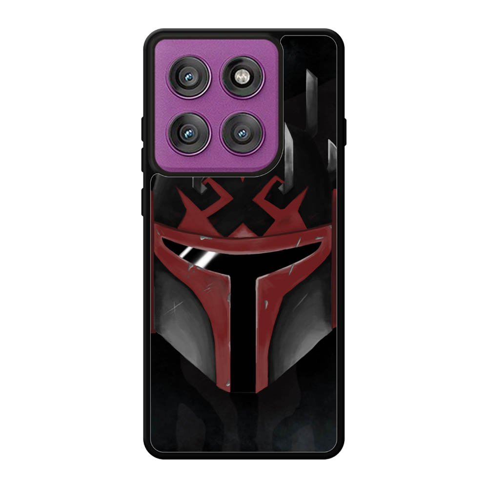Star Wars Mandalorian face Motorola Moto Edge 60 Pro Case