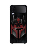 Star Wars Mandalorian face Samsung Galaxy Z Flip 4 5G 2022 Case