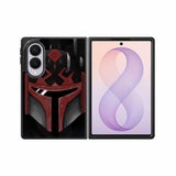 Star Wars Mandalorian face Samsung Galaxy Z Fold 8 Case