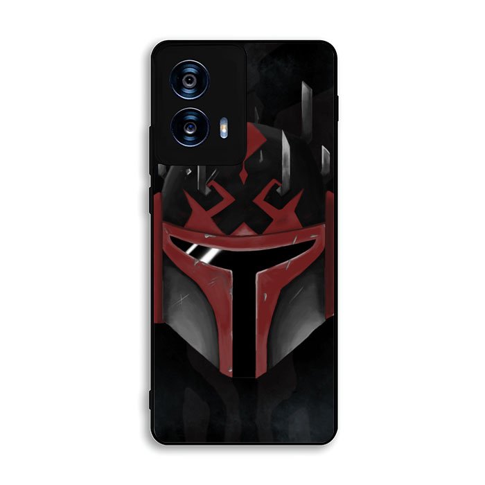 Star Wars Mandalorian face Motorola Moto G Power 5G 2024 Case DC0306