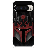 Star Wars Mandalorian face Google Pixel 9 Pro XL Case