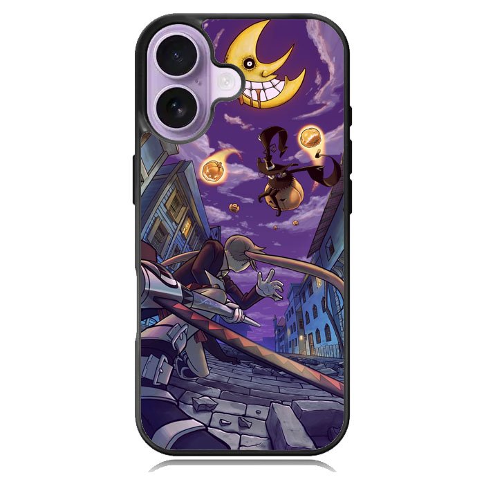 Soul Eater Blair And Maka iPhone 16 Plus Case DC1696