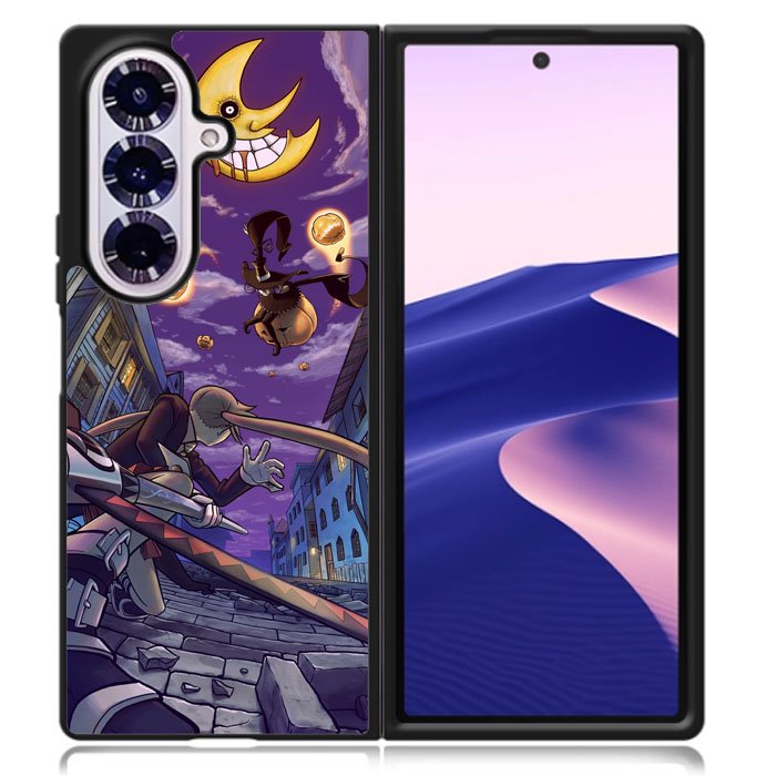 Soul Eater Blair And Maka Samsung Galaxy Z Fold 7 Case DC1696