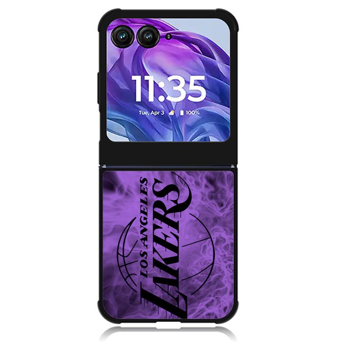 la lakers Motorola Moto Razr Plus 2024 , Moto Razr+ 2024 Case