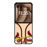 St Louis Cardinals Logo 13th Motorola Moto RAZR Plus 2025 Case