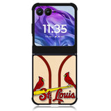 St Louis Cardinals Logo 13th Motorola Moto Razr Plus 2024 , Moto Razr+ 2024 Case