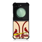 St Louis Cardinals Logo 13th Samsung Galaxy Z Flip 6 Case